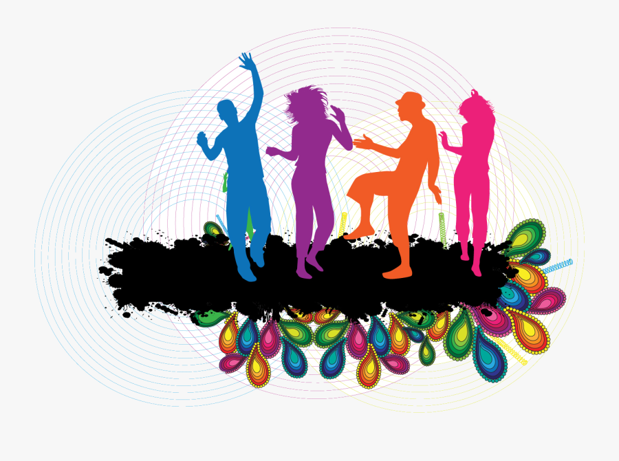 Just Dance Party Background Free Clipart Images Transparent - Dance Party Png, Transparent Clipart