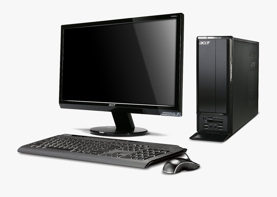 Desktop Computer Png Clipart - Acer Aspire Desktop, Transparent Clipart