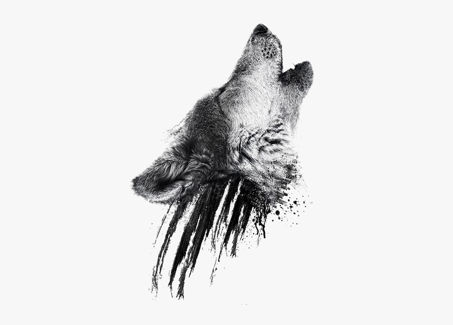 And Merely London In Still Tattoo Lahey Clipart - Transparent Background Wolf Head Png, Transparent Clipart
