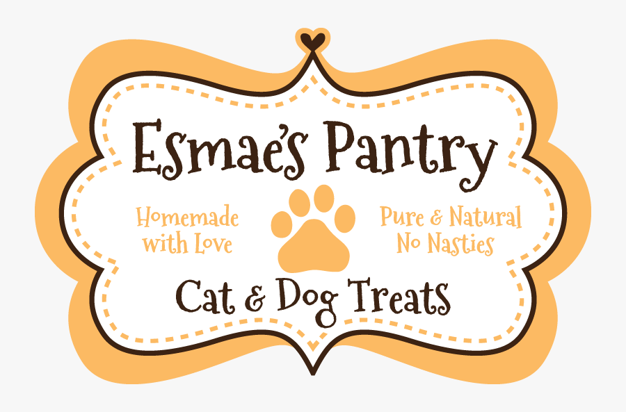 Esmae"s Pantry - Labels For Homemade Doggie Treats, Transparent Clipart