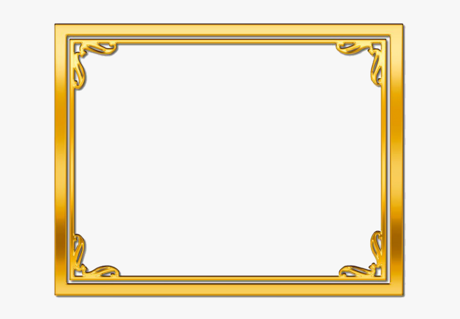 Gold Frame Png Picture - Frame Png, Transparent Clipart