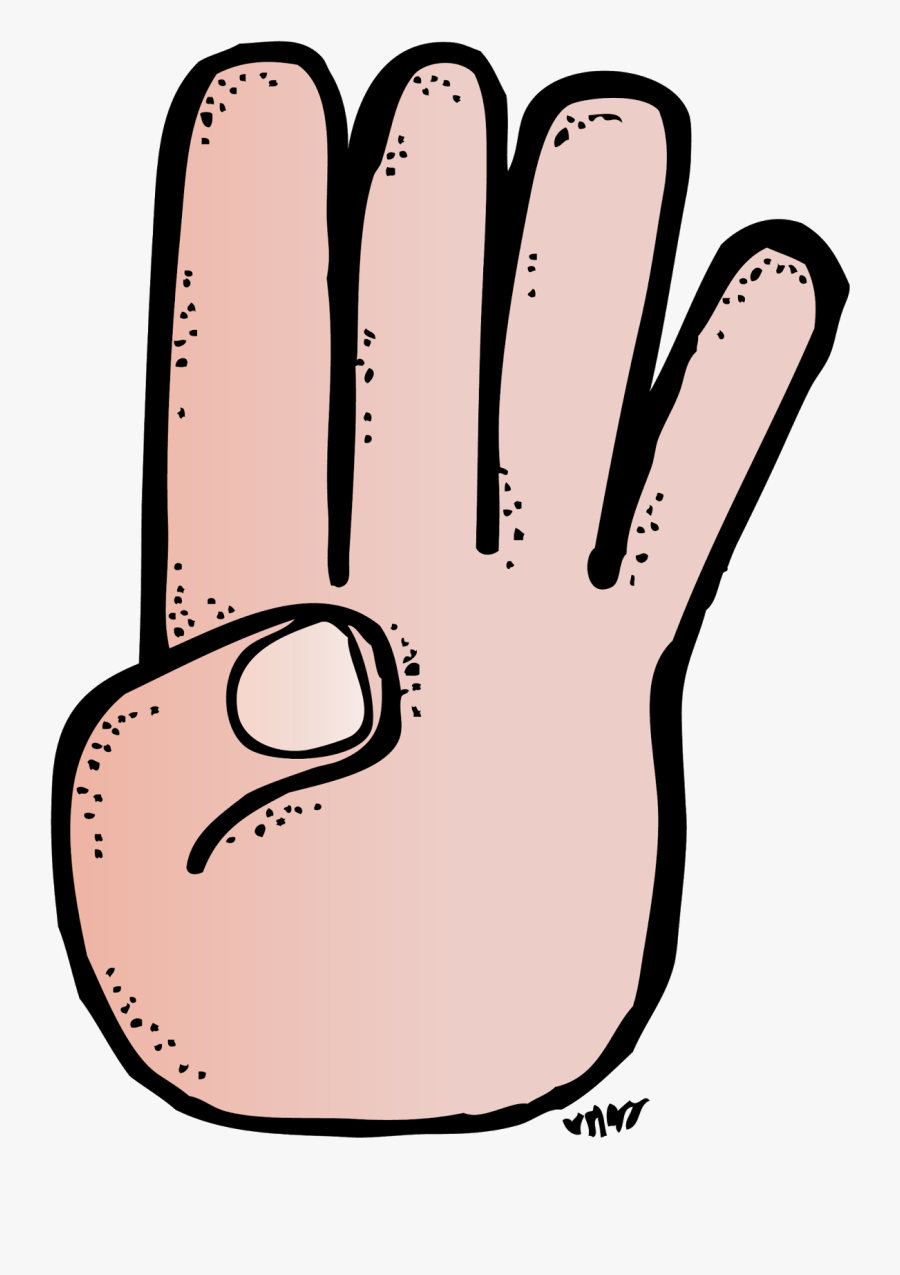 Four Fingers Clipart Png, Transparent Clipart