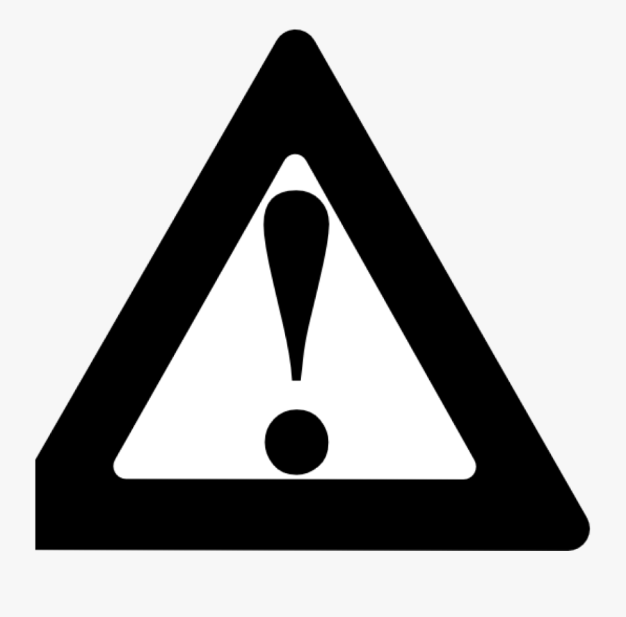 Warning Clip Art Black Black Warning Clip Art At Clker - Warning Clipart Png, Transparent Clipart