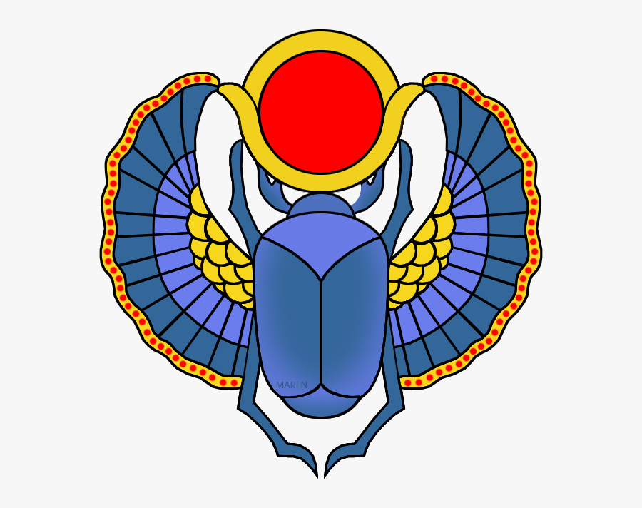 Scarab - Scarab Beetle Egyptian Clipart, Transparent Clipart