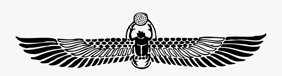Tattoo Ancient Egyptian Egypt Gods Dung Scarab Clipart - Scarab Beetle Egypt Tattoo, Transparent Clipart