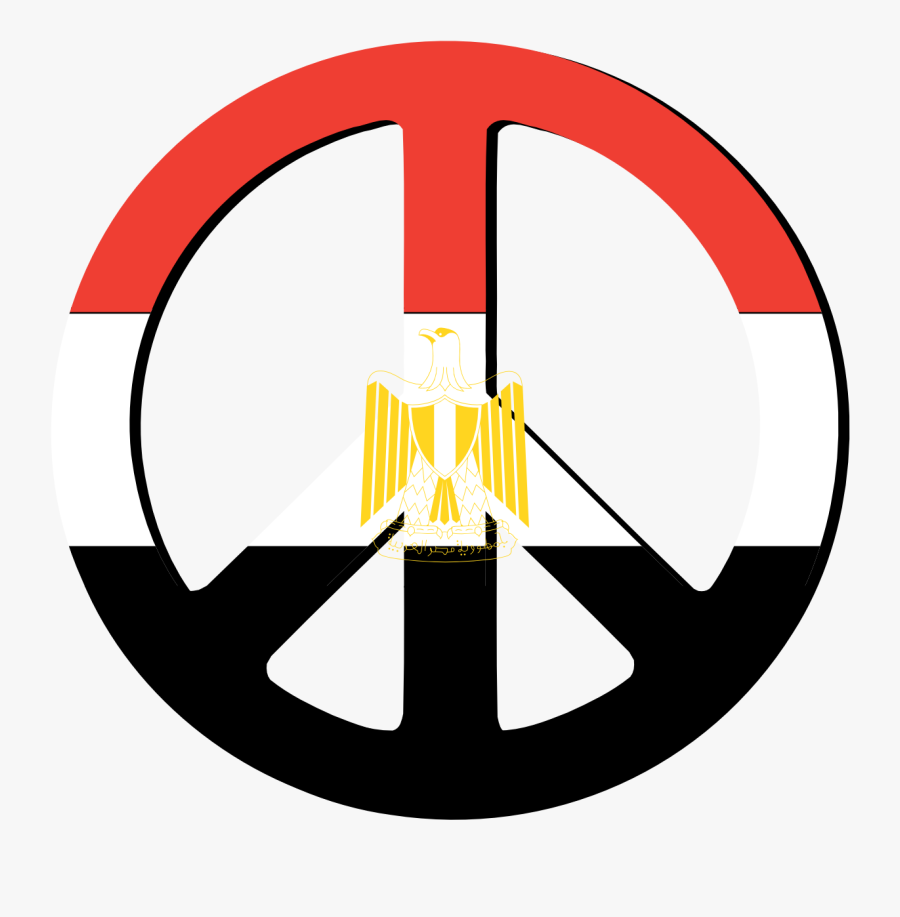 Egypt Flag Symbol Clipart - Peace For Egypt, Transparent Clipart