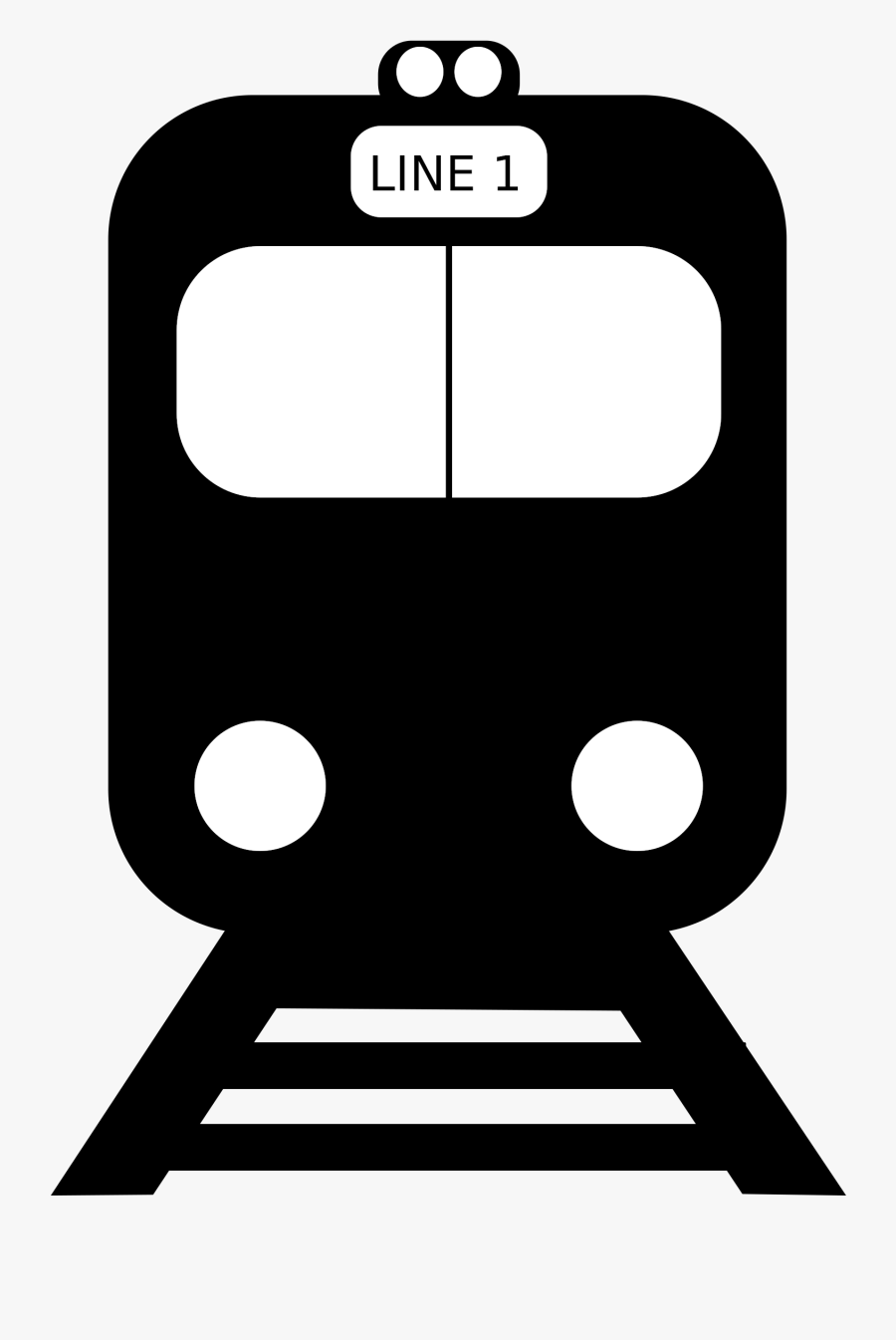 Metro Png Picture - Light Rail Symbol Png, Transparent Clipart