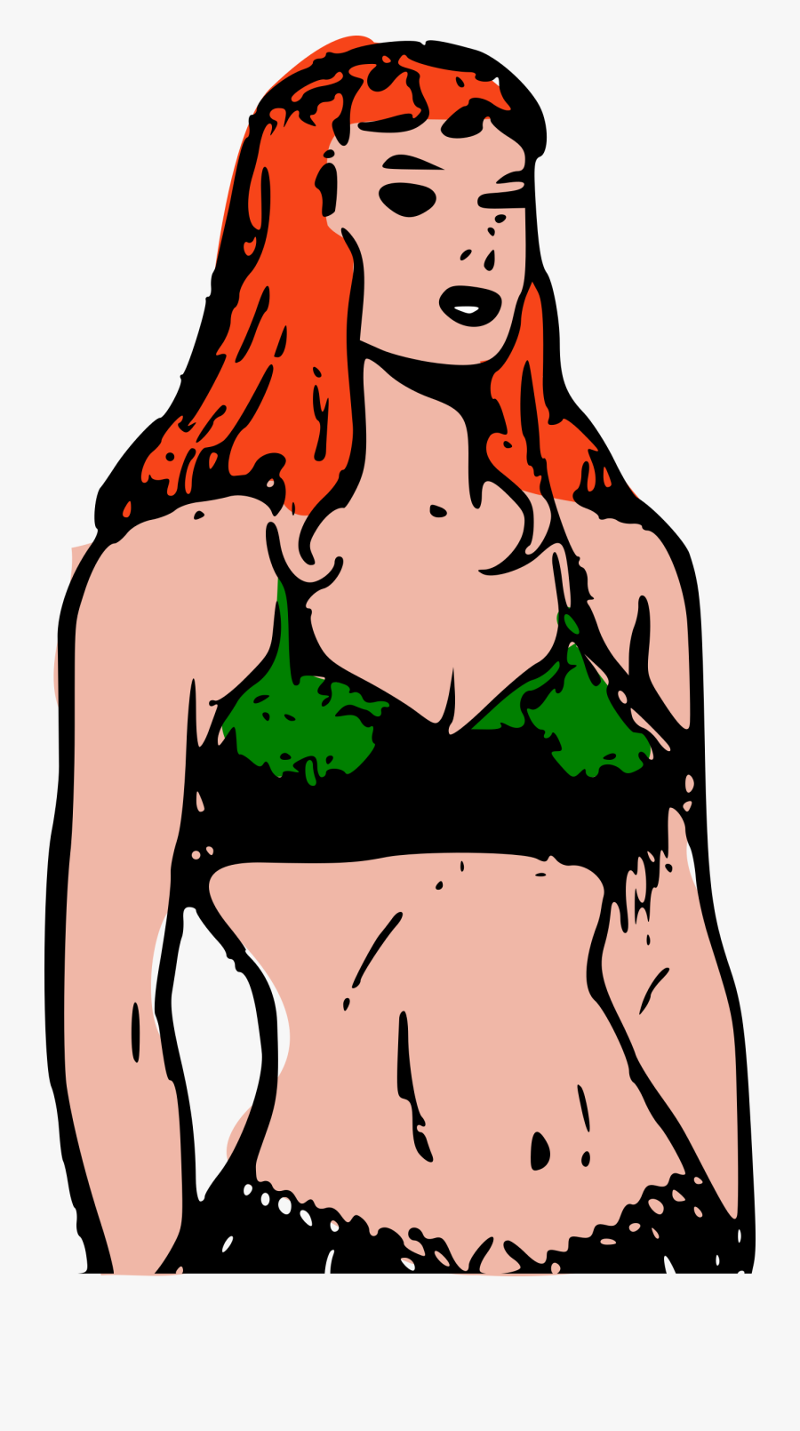 Redhead Slave Girl Clip Arts - Redhead Slave Girl Png, Transparent Clipart
