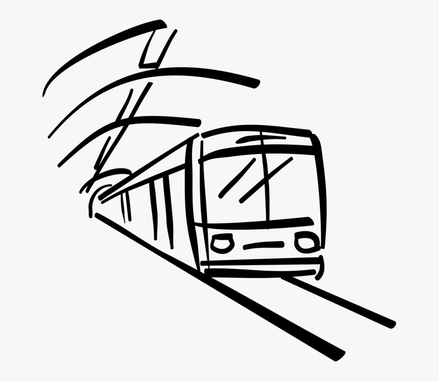 Transparent Train Clipart Black And White - Subway Clipart, Transparent Clipart