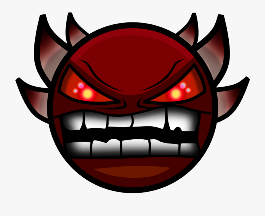53 536470 Demon Geometry Dash Png Extreme Demon Face Geometry 