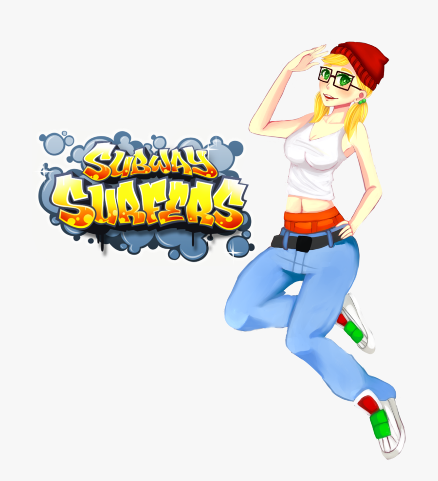 Subway Surfers Game Logo, Transparent Clipart