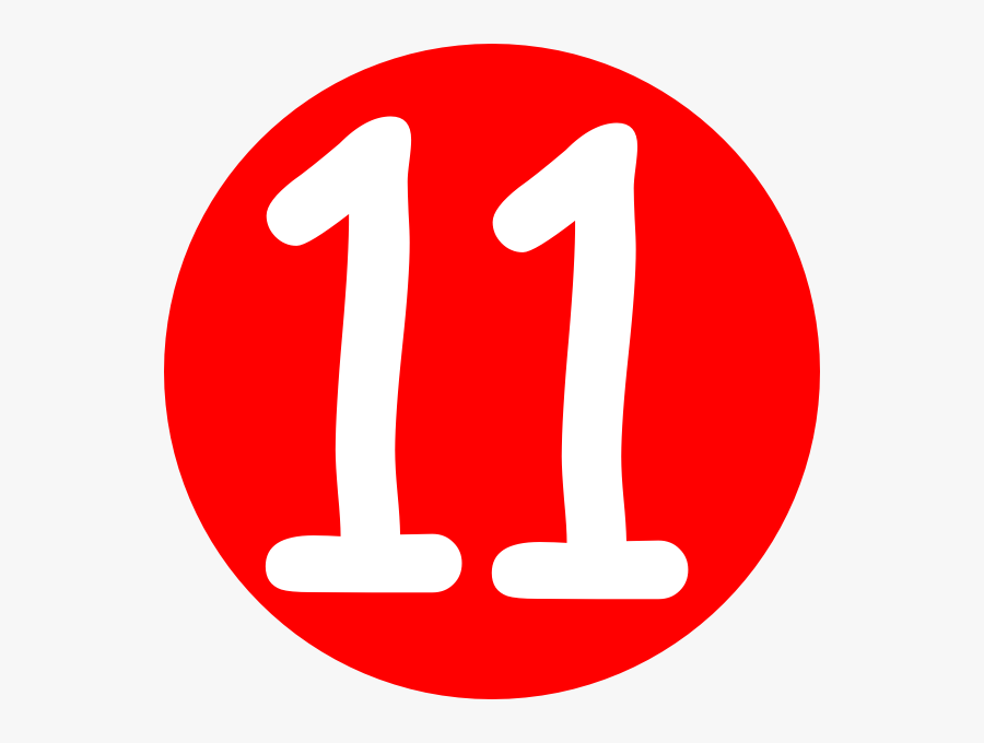 11 Number Cartoon , Free Transparent Clipart - ClipartKey