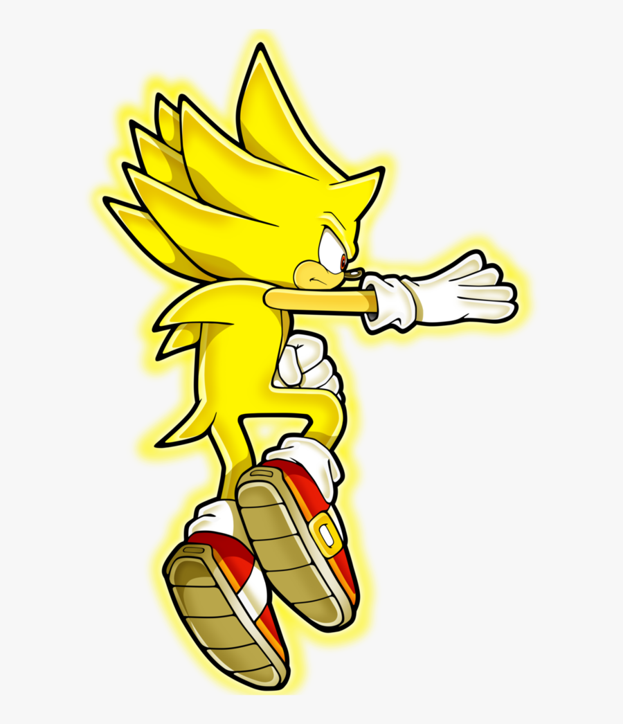 Super Sonic By Rakuporcupine - Cartoon , Free Transparent Clipart ...