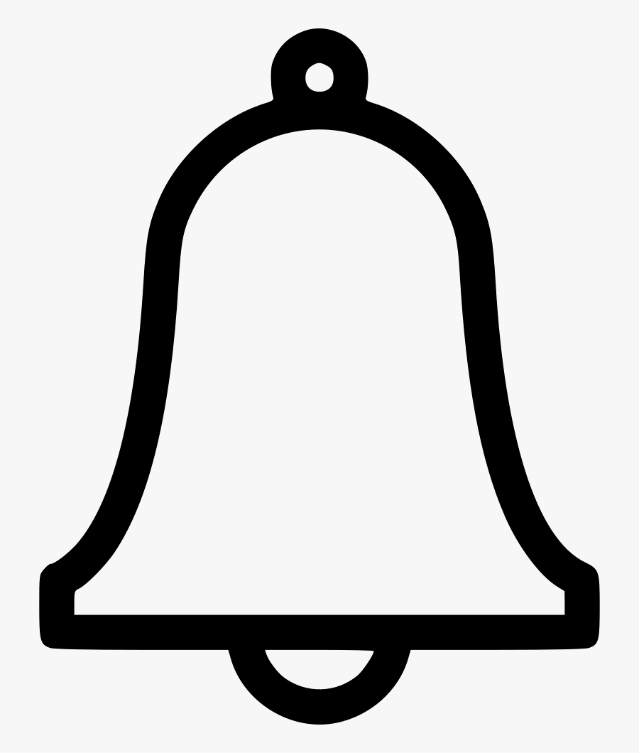 Bell Alarm Alert Svg Png Icon Free Download - Bell Line Icon Png, Transparent Clipart