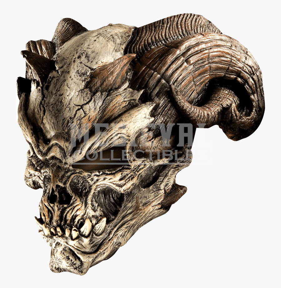 Clip Art Cave Demon Mask Rc - Cave Demon Mask, Transparent Clipart