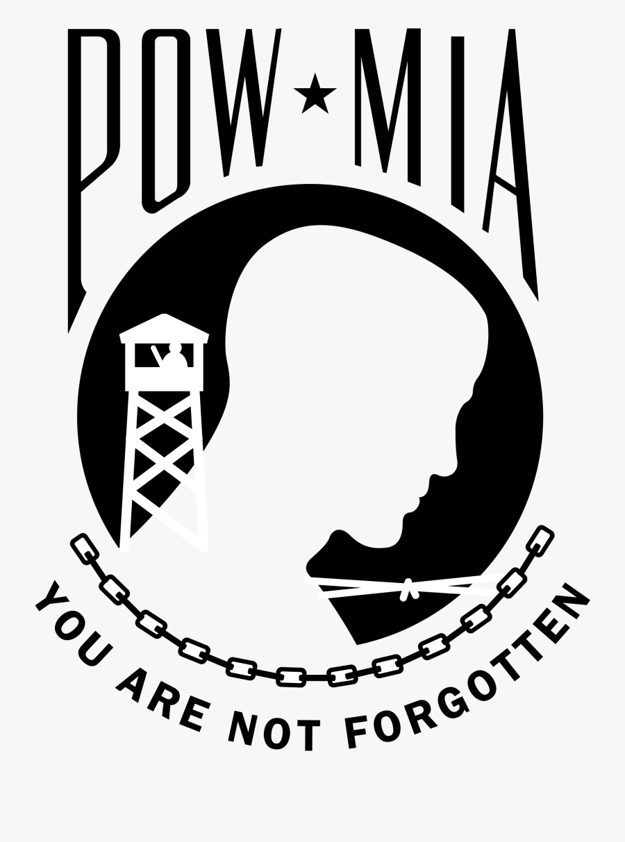 Pow Mia Logo Png - Pow Mia Clip Art, Transparent Clipart