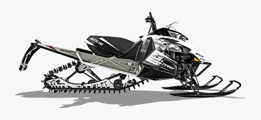 Vector Stock Snowmobile Drawing Monorail - 2015 Arctic Cat Xf 9000, Transparent Clipart