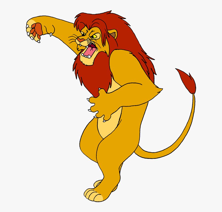 Fighting Simba By Lionkingrulez On Clipart Library - Fighting Simba, Transparent Clipart