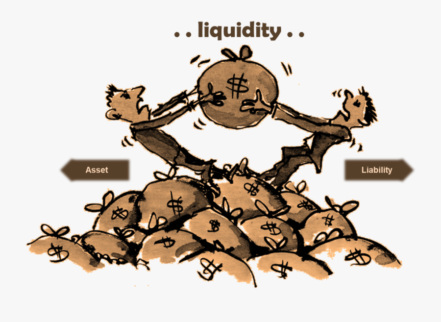 Transparent Growth Spurt Clipart - Liquidity Vs Profitability Cartoon, Transparent Clipart