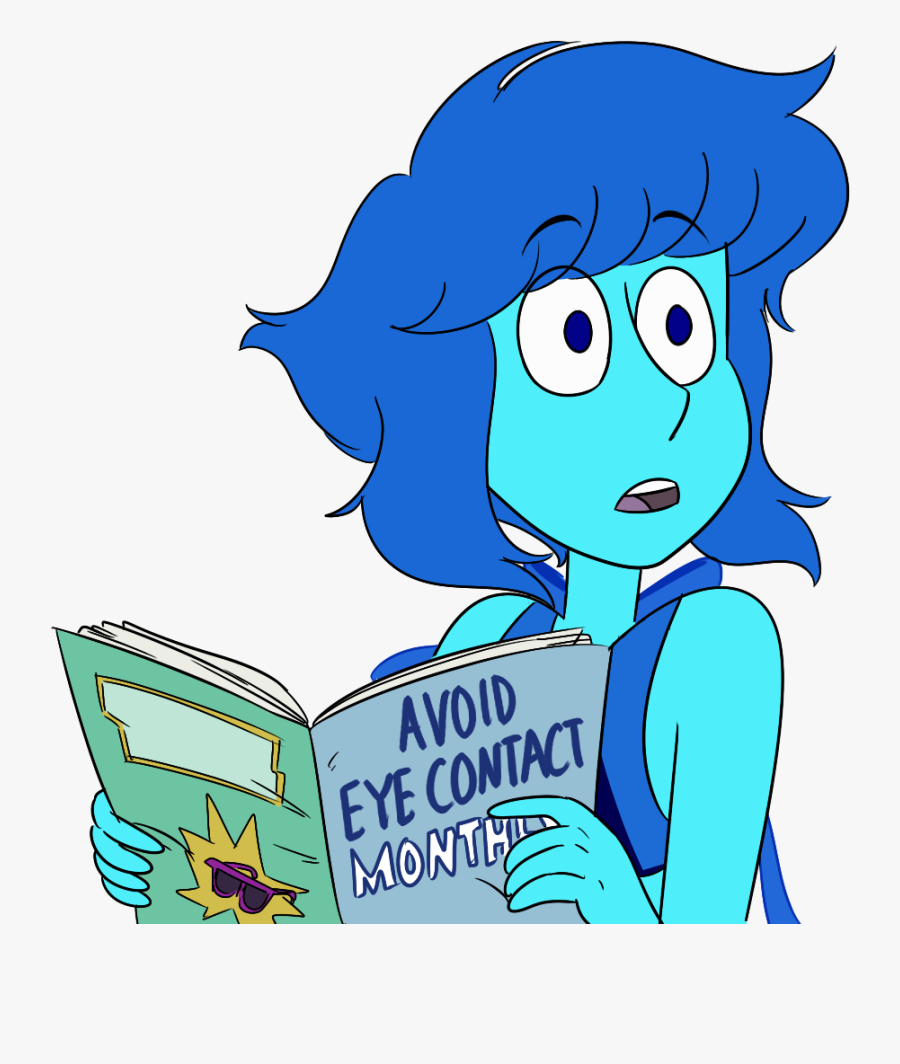 Blue Eyes Clipart Eye Contact - Baseball Steven Universe Lapis Lazuli, Transparent Clipart