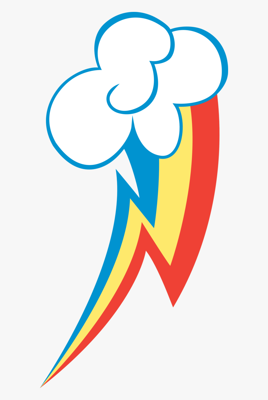 Transparent Hanger Clipart - Rainbow Dash Cutie Mark Png, Transparent Clipart