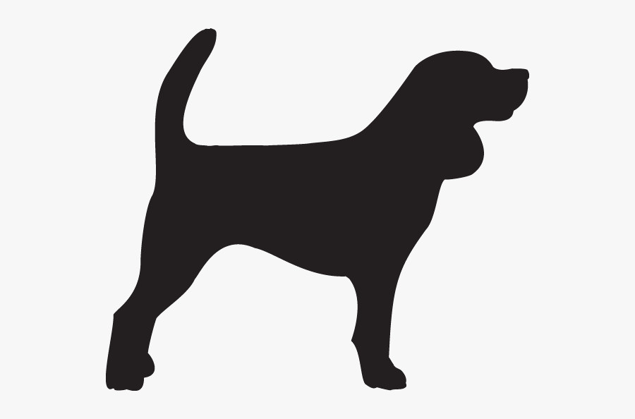 Beagle Sticker German Pinscher Silhouette - Beagle Silhouette, Transparent Clipart