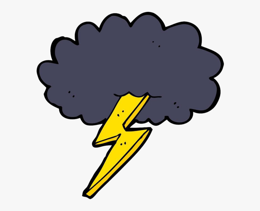 Thunderstorm Thunderstorms Clipart Free Best On Transparent - Cartoon