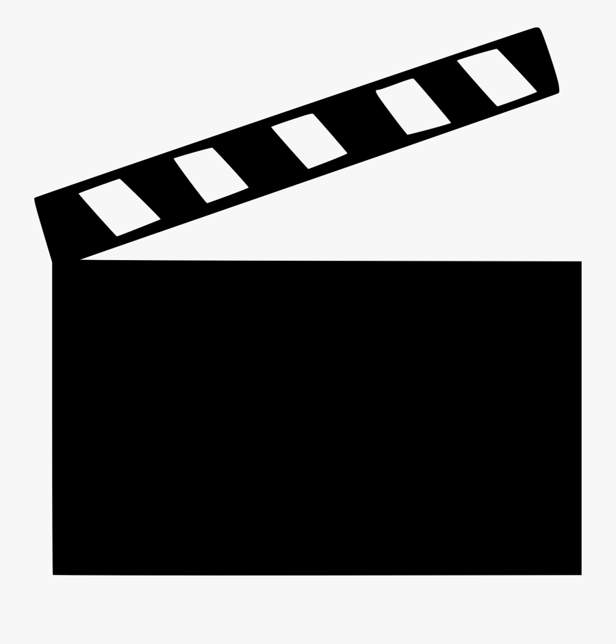 Clapperboard Film Clip Art - Movie Clapper Board Clipart, Transparent Clipart