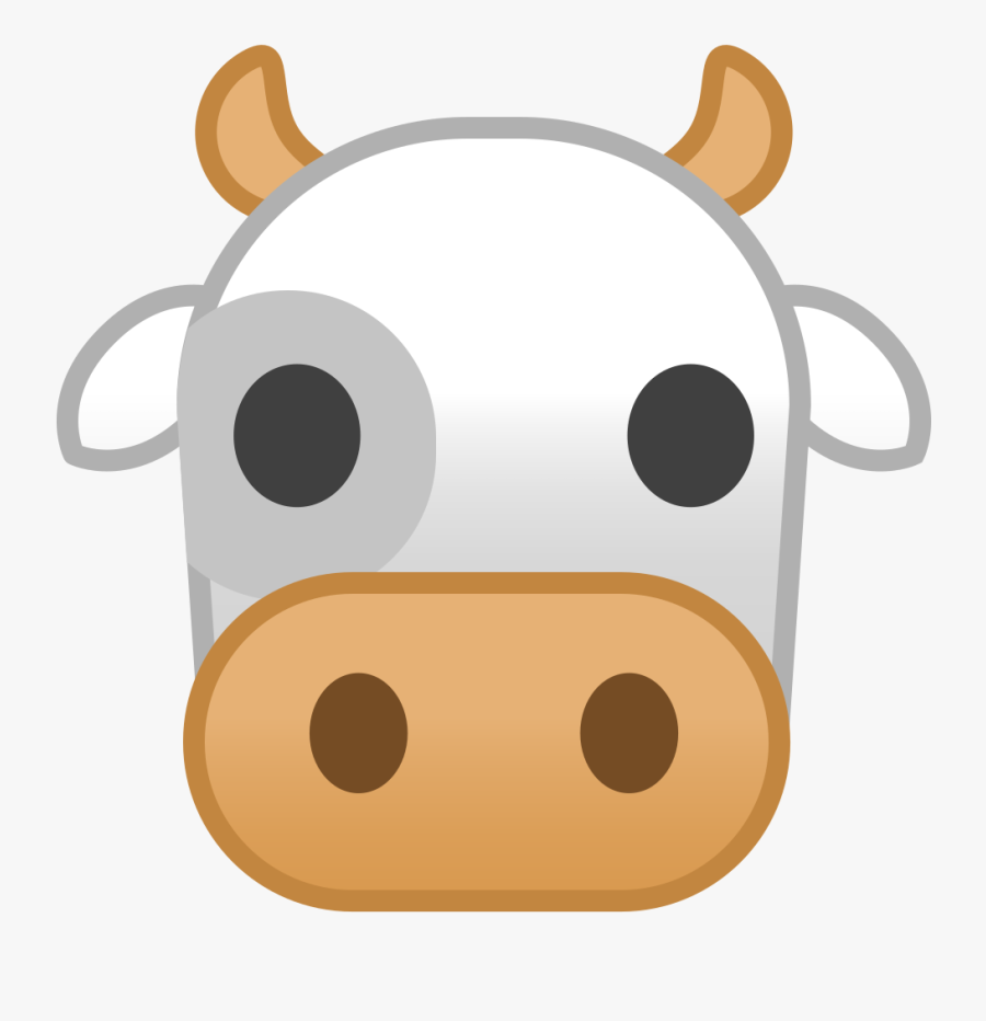 Cow Face Icon - Cow Face Png, Transparent Clipart