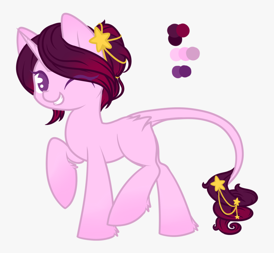 Girly Clipart Unicorn - Girly Cartoons Pink Unicorn, Transparent Clipart