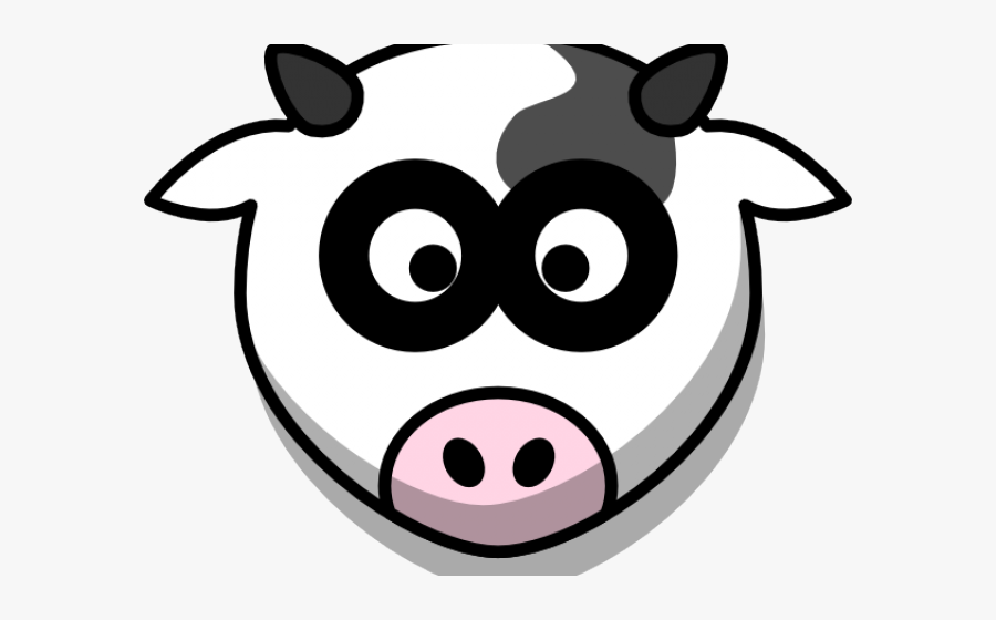 Cartoon Cow Face , Free Transparent Clipart - ClipartKey