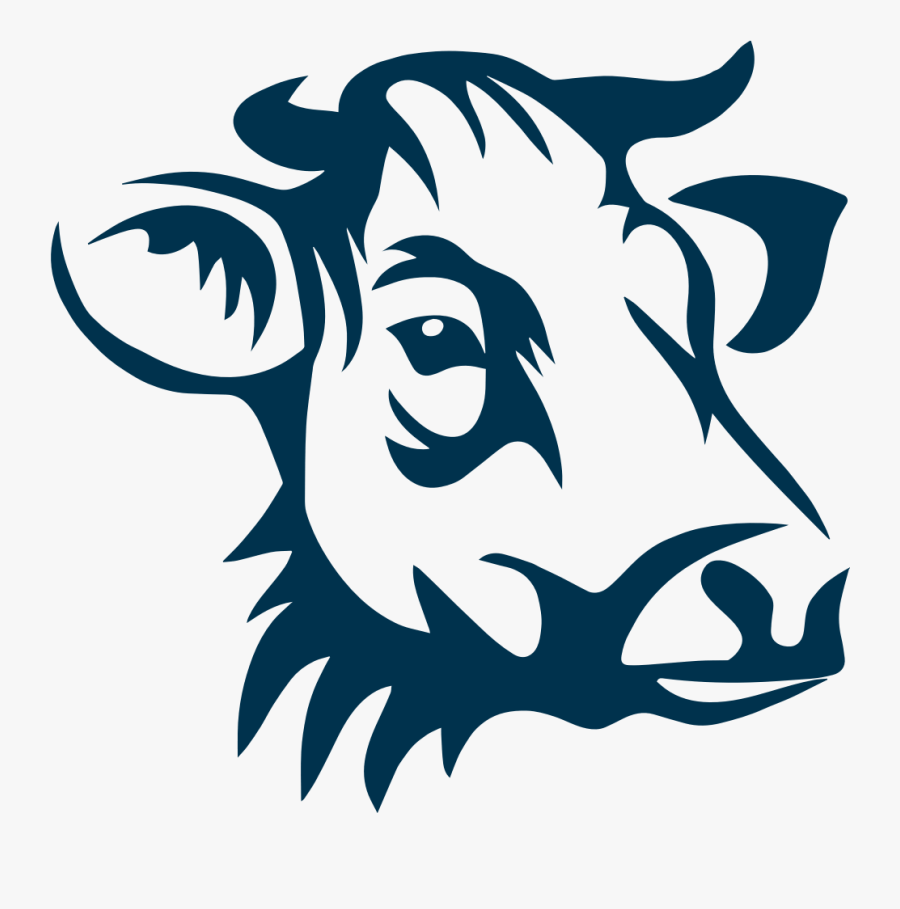 Cow Clipart Logo Cow Head - Cow Vector Png, Transparent Clipart
