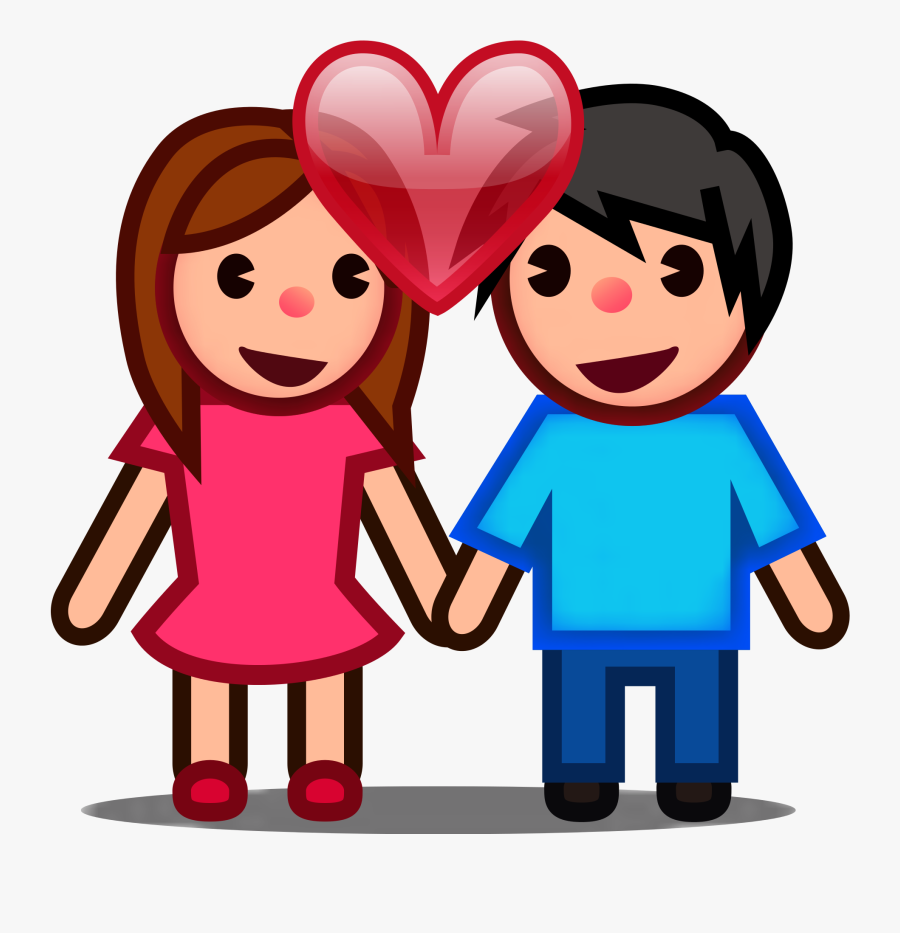 Tips For A Successful - Love Couple Emoji, Transparent Clipart