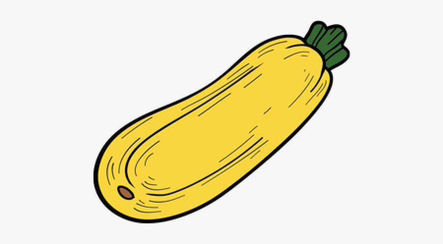 Squash Clipart Zucchini - Transparent Yellow Squash Clipart , Free