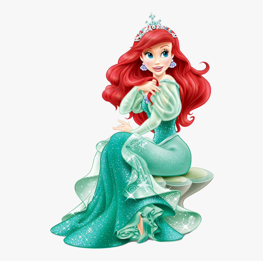 Princess Little Mermaid, Transparent Clipart