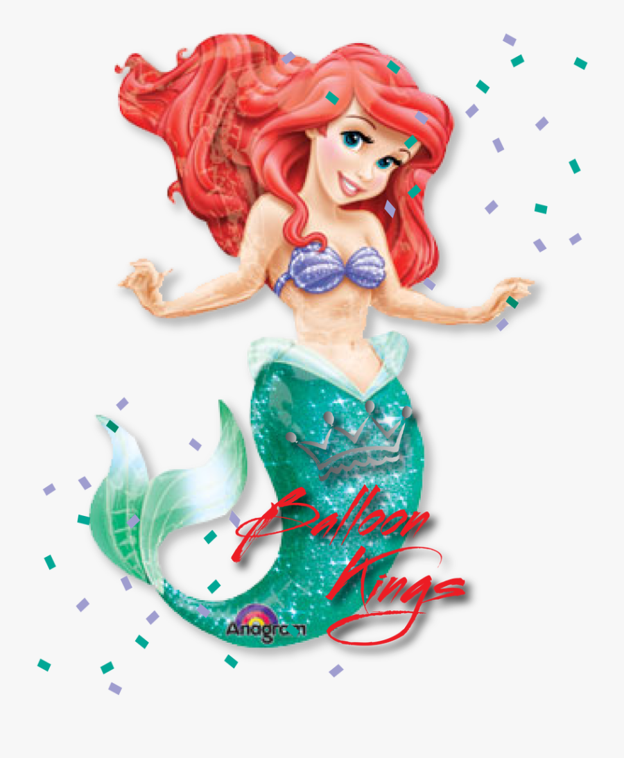 Little Mermaid Ariel Airwalker - Ariel Disney, Transparent Clipart
