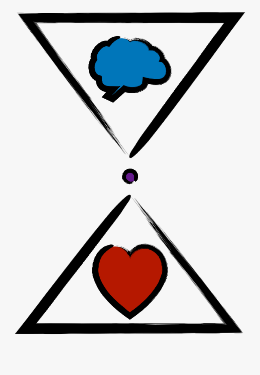 Mind Heart Cliparts - Heart And Mind Symbol, Transparent Clipart