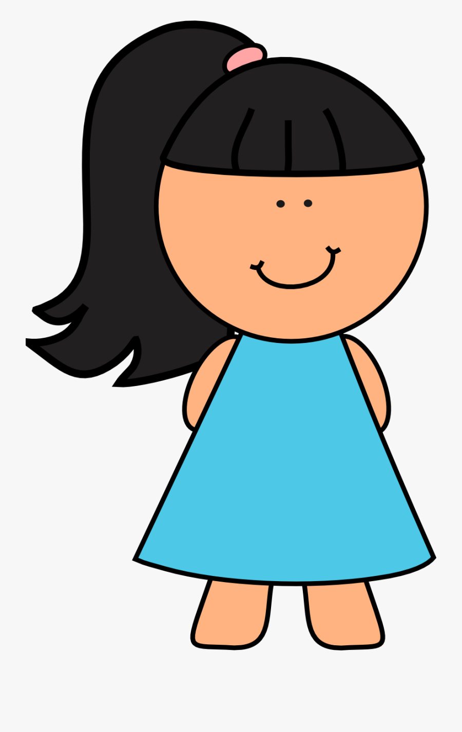 Relaxing Clipart Calm Breathing - Girl Pecs Clipart, Transparent Clipart