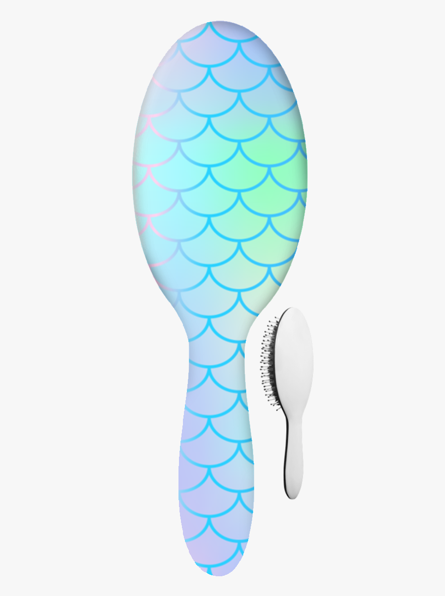 Iridescent Mermaid Hair Brush - Lampshade, Transparent Clipart