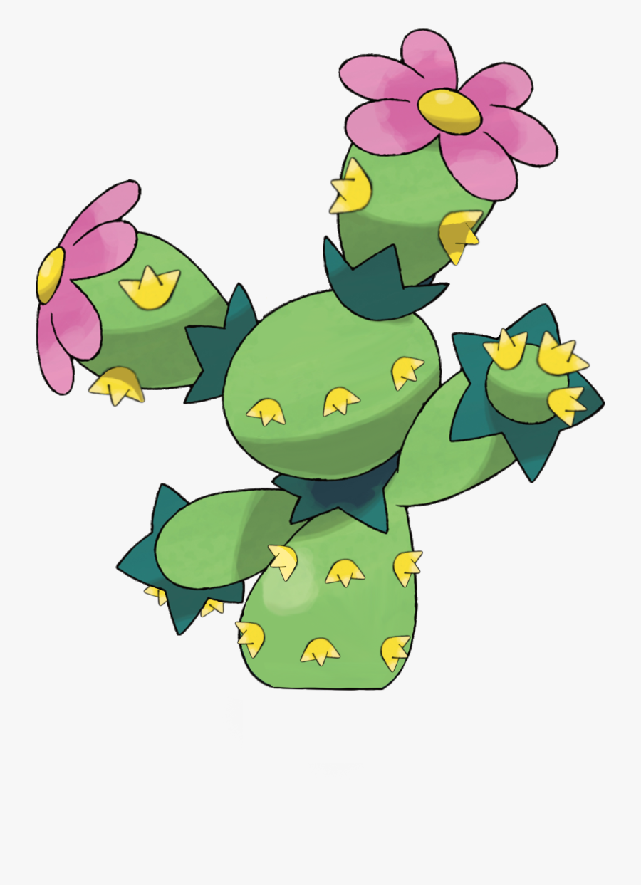 Pokemon Maractus, Transparent Clipart