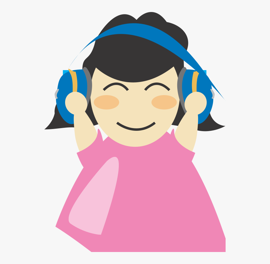 Free Clipart - Listening To Headphones Clipart , Free Transparent ...