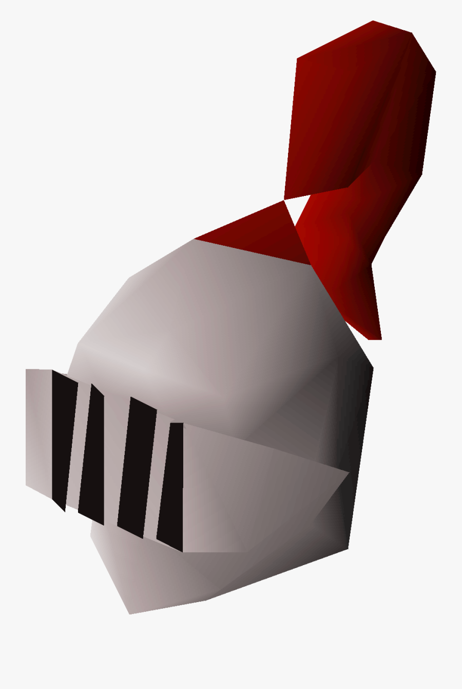 Old School Runescape Iron Helmet, Transparent Clipart