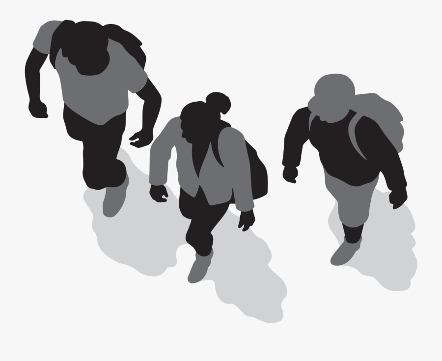 Walk Png Photo - People Top View Png, Transparent Clipart