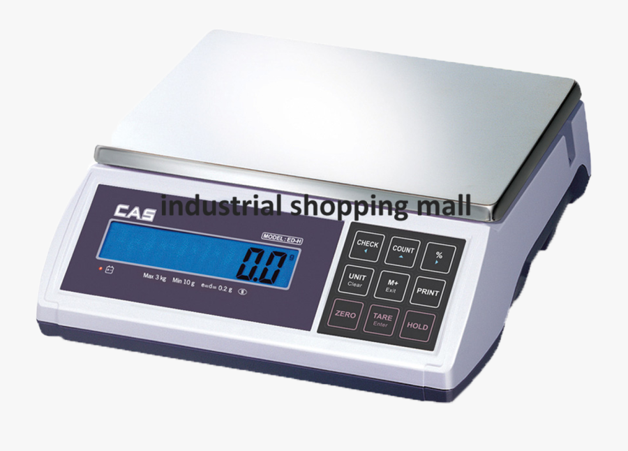 Digital Weighing Machine - Cas Ed H Scale, Transparent Clipart