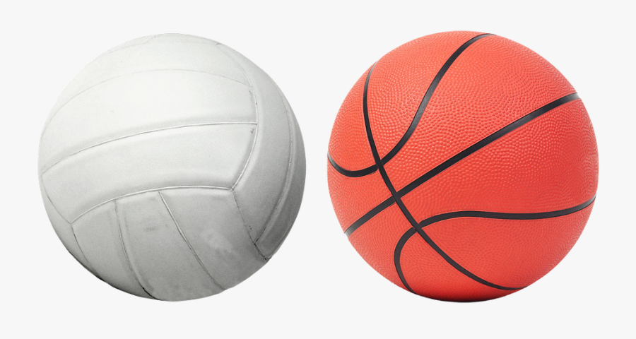 Volleyball And Basketball Ball, Transparent Clipart