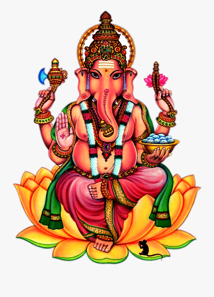 Transparent Background Ganeshji Png, Transparent Clipart