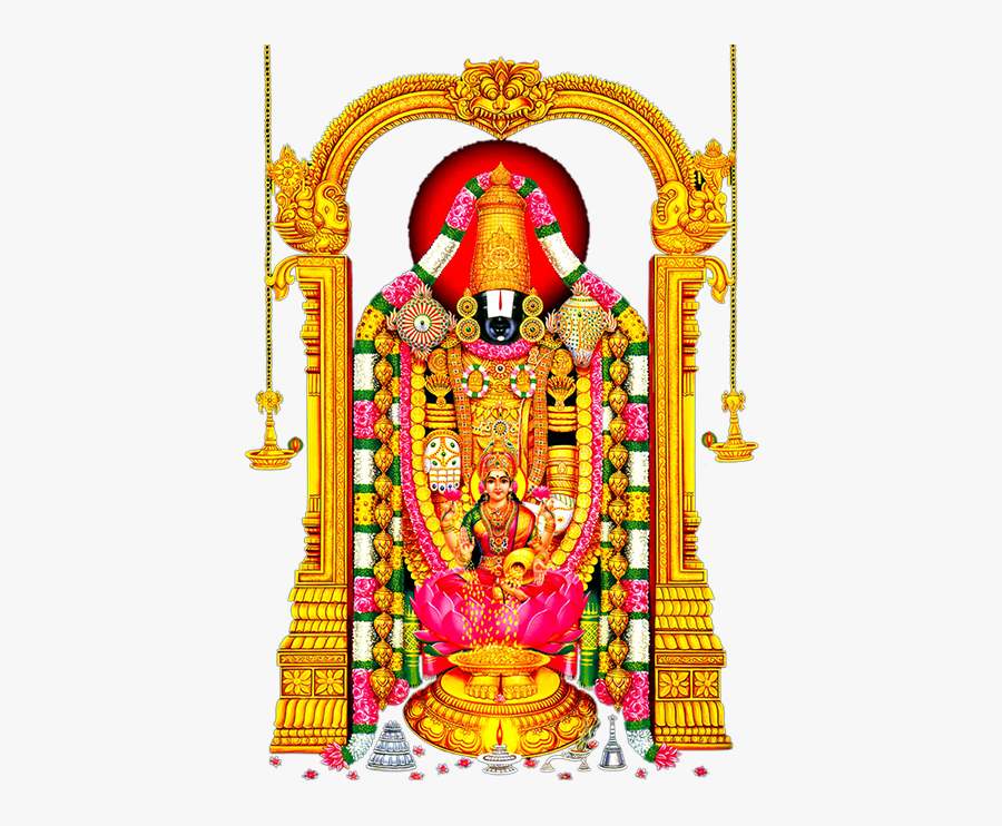 Book My Darshan Venkat - Balaji God Images Png, Transparent Clipart