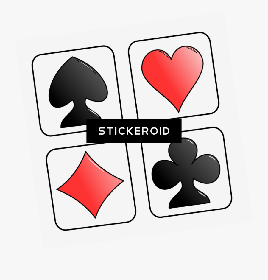 Hd Playing Card Symbols Clip Art Cards - Deck Of Cards Clip Art, Transparent Clipart