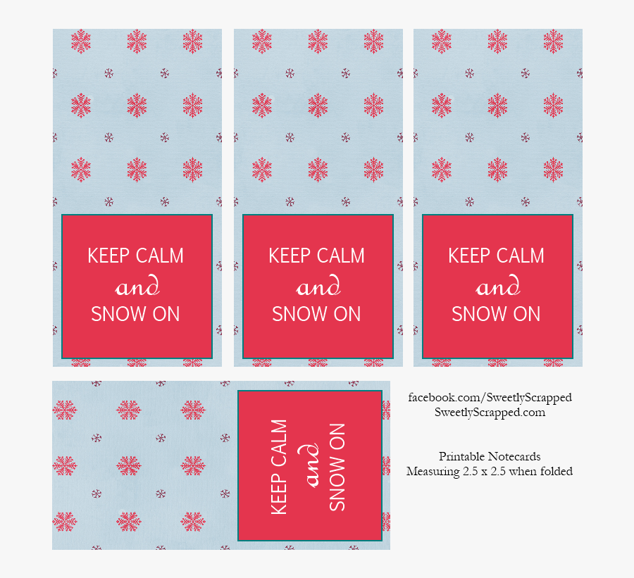 Transparent Christmas Cards Clipart - Mini Christmas Card Printable, Transparent Clipart