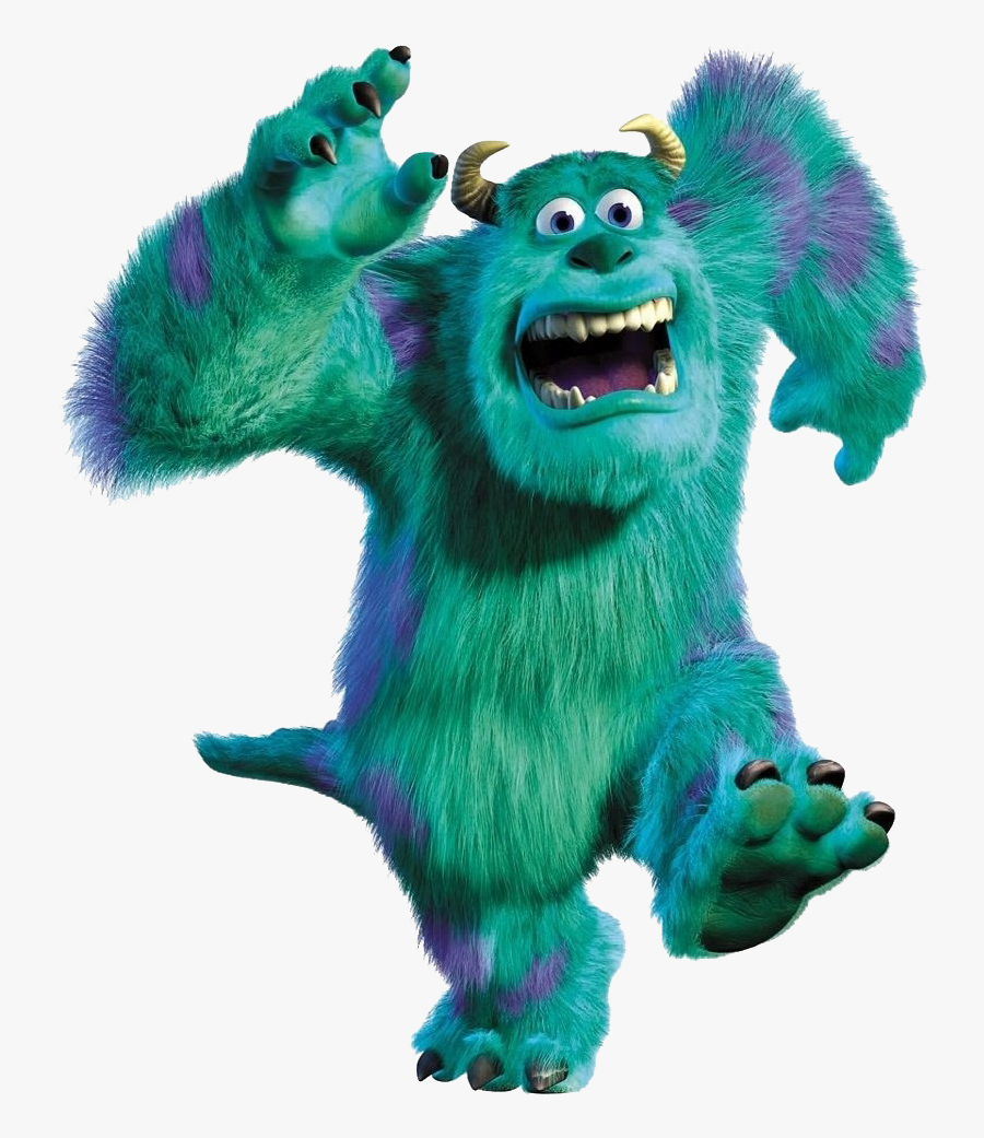 Monsters Inc Sully Scared , Free Transparent Clipart - ClipartKey